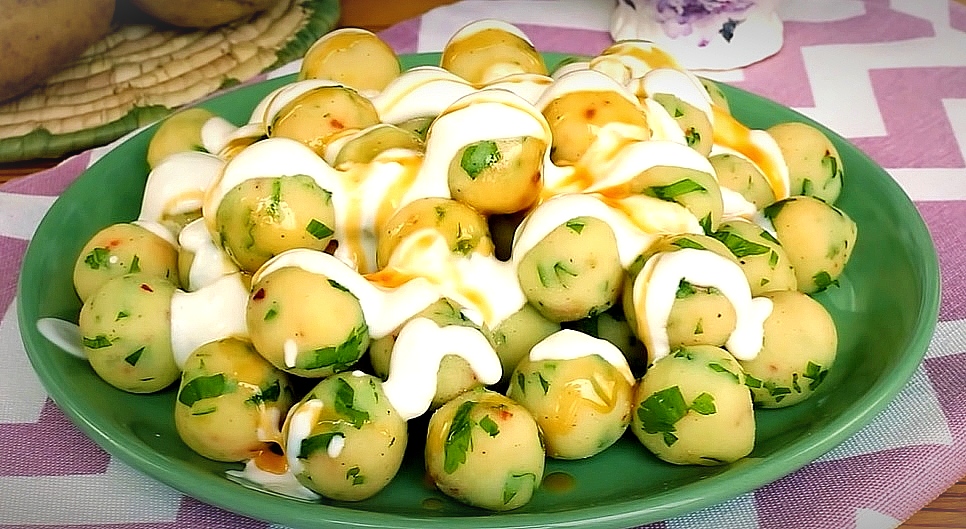 Yoğurtlu Patates Topları Tarifi